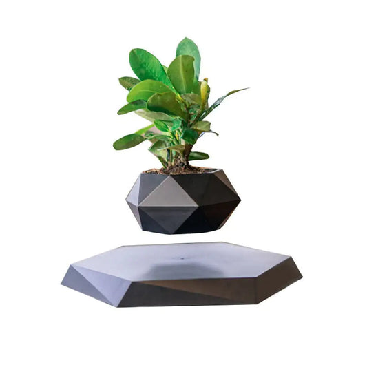 Levitating Plant Pot - Black